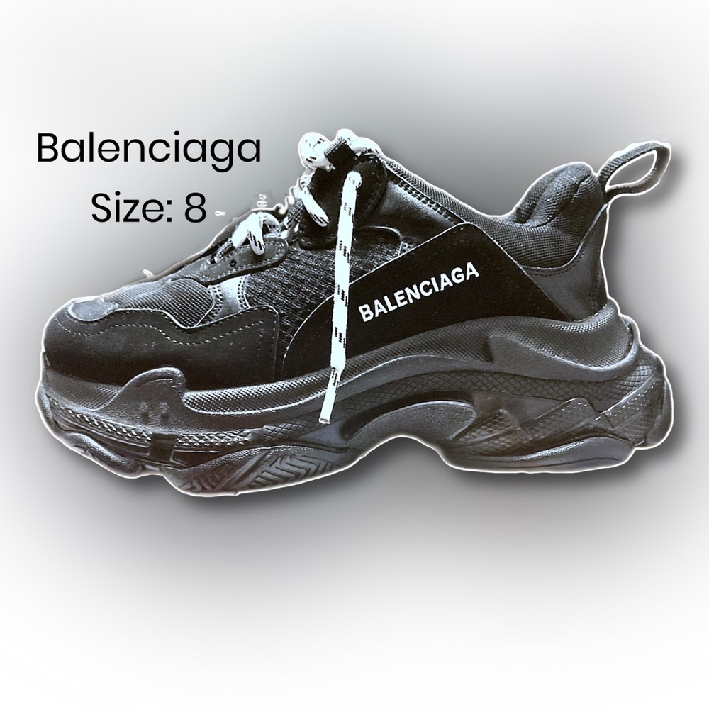 Balenciaga Black Triple S